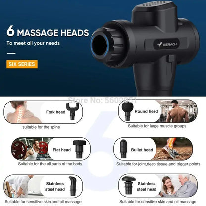 Rechargeable Muscle Massage Gun Cureasy